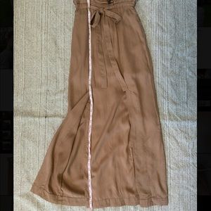 Paper bag maxi skirt BCBG MAX AZRIA